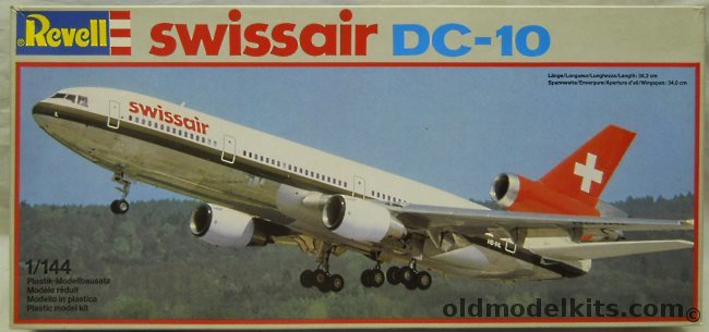 Revell 1/144 McDonnell Douglas DC-10 Swissair, 4207 plastic model kit